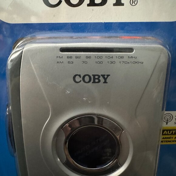 Coby Personal AM/FM Radio AM FM Tuner Headphones Portable - Picture 8 of 9